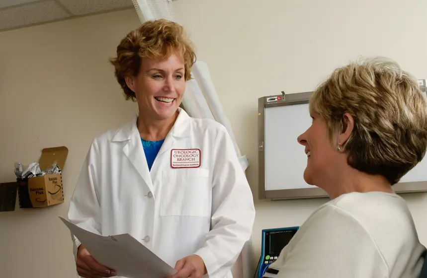 Private medical consultation between a licensed dispensary pharmacist and a new medical cannabis patient
